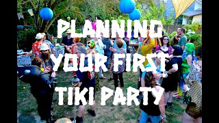 Tiki With Ray Episode 165 Planning Your First Tiki Party [upl. by Ecnirp]