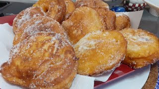 beignets aux pommes 🍎 et ananas 🍍 😍🥰بنيي بالتفاح 🍎 والاناناس 🍍👍😍🤩 [upl. by Nesyla]