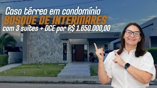 Vendido🚫Casa em condomínio 3 suítes  dce por R 165000000 no Bosque de Intermares Cabedelo  PB [upl. by Mcclimans649]