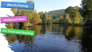 Wet Fishing the Hollybush Pool on the Welsh Dee [upl. by Emersen397]