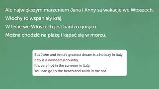 Polish easy reading with audio Wakacje [upl. by Lockhart]