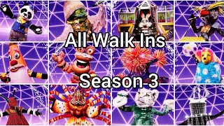 All Walk Ins  The Masked Singer UK Season 3 [upl. by Karb]