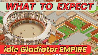 Idle Gladiator Empire Tycoon Gameplay After 1 Week amp Beginners Guide [upl. by Lebiralc995]