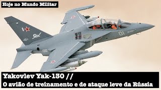 Yakovlev Yak130 o avião de treinamento e de ataque leve da Rússia [upl. by Maxwell]