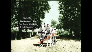 Ełk  1914 Baitkowen  Masuren  Gmina Ełk [upl. by Eeneg556]