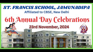 6th Annual Day Celebrations  St Francis School  Jamunadipa [upl. by Sairahcaz]