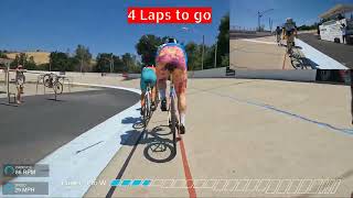 Hellyer Velodrome USAC Cat 4 Scratch Race 27th May 2023🥈 [upl. by Nilya293]