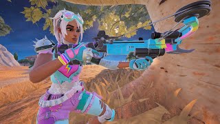 Fortnite Pastel Brite Raider Skin Gameplay  Skin Showcase  Bot Lobby [upl. by Bergh]