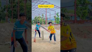 Gully Cricket 🏏🤣 ipl 2024  shorts indian relatable bachpan cricket [upl. by Isidor]