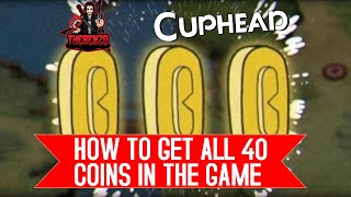 How to obtain all the coins in Cuphead for trophy PS4 [upl. by Giarla77]