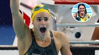 Kaylee McKeown TAKES OFF to win womens 200m backstroke gold for Australia in Paris [upl. by Oag333]