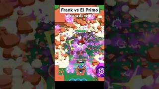 Insane Frank vs El Primo Cage 1vs1 💪 brawlstars shorts [upl. by Nomyaw]