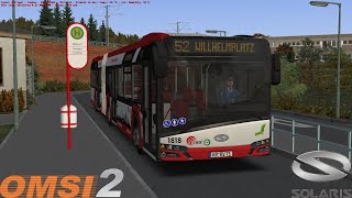 Omsi 2  Krefrath V32  Line 52  Solaris Urbino 18 IV [upl. by Atirak271]