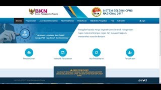 TAHAPAN SELANJUTNYA SETELAH DINYATAKAN LULUS ADMINISTRASI CPNS 2017 PART 1 [upl. by Mallen275]