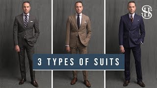 3 Different Types Of Suits  Off The Rack Made To Measure Bespoke [upl. by Mcclary260]