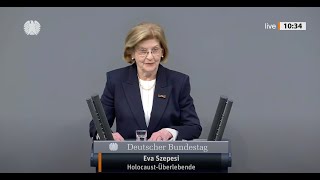 Eva Szepesi und Marcel Reif sprechen zum HolocaustGedenktag [upl. by Enaud]