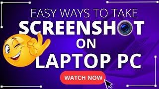 How to Screenshot on Any PC or Laptop No Software [upl. by Savick]