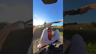 Wheeling 110 CRF 2022 wheeliedirtbike bikelife honda [upl. by Eihcir]