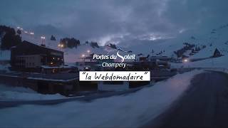 Webdomadaire 6  le ski nocturne aux Crosets [upl. by Fezoj]