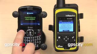 DeLorme inReach SE Bluetooth Pairing with GPS City [upl. by Esserac]