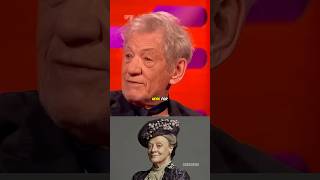 Sir Ian McKellen Does HILARIOUS impression of Maggie Smith 😂 shorts [upl. by Daisy222]