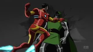 Avengers Earths Mightiest Heroes  Iron Man vs Doctor Doom [upl. by Atiuqcaj]