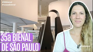 Tour na 35a Bienal de São Paulo VIVIEUVI [upl. by Metabel926]