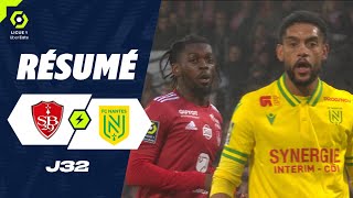 STADE BRESTOIS 29  FC NANTES 0  0  Résumé  SB29  FCN  20232024 [upl. by Kcirdorb]