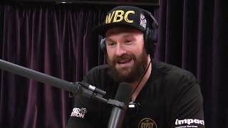 Joe Rogan  Tyson Fury Deontay Wilder is a One Trick Pony [upl. by Scotty]