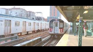 R142A 76007661 4 leaving 161 Street  Yankee Stadium [upl. by Anahc73]