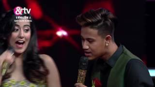 Yashodhan Sings Enna Sona For Jonita Gandhi  The Liveshows MomentsThe Voice India S2SatSun9PM [upl. by Kraska]