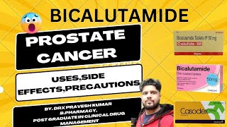 BICALUTAMIDE TABLET  PROSTATE CANCER की दवाई  CALUTAMIDE  TABI  ANDROBLOK  CASODEX  MEDPHARMA [upl. by Ytak]