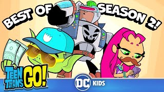 Season 2 BEST Moments Part 3  Teen Titans Go  dckids [upl. by Nikral]