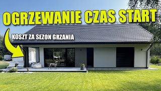 OGRZEWANIE CZAS START Koszt ogrzewania i zużycie za sezon wrzesień 2023  wrzesień 2024 [upl. by Iveson]