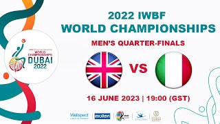 GBR vs ITA  Mens Quarterfinal 4  2022 IWBF Wheelchair Basketball World Championships [upl. by Ynatsed]