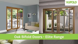 External Bifolding Door Range  Vufold Elite [upl. by Narcis]