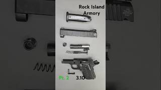 Field strip of the Rock Island Armory 310 Part 2 [upl. by Anerbas]