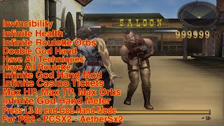 GOD HAND CHEAT PS2 PCSX2 AETHERSX2 GOD HAND MOD ISO [upl. by Haleeuqa]