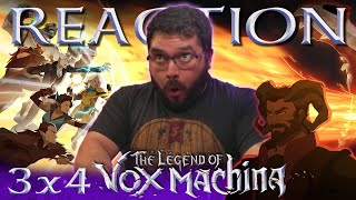 The Legend of Vox Machina 3x4 REACTION quotHell to Payquot [upl. by Naahs]