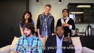 Pentatonix  C Is For CookieRubber Ducky Sesame Street HD LYRICS [upl. by Boleslaw906]