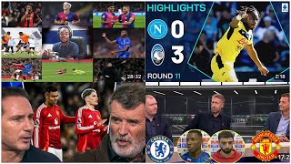 BRILLIANT ANALYSIS BY SIR OBED ON MAN U V CHELSEA AND NAPOLI V ATALANTAGASPIRINI MASTERPIECE WOOOW [upl. by Hardin]