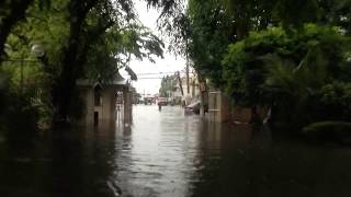 Suzuki APV in Flooded Philippine Subdivision [upl. by Iruy]