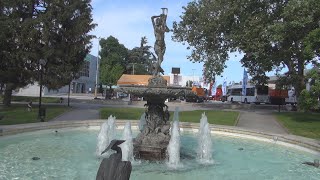 Fountain No 3 at Plovdiv International Fair Bulgaria [upl. by Arela]