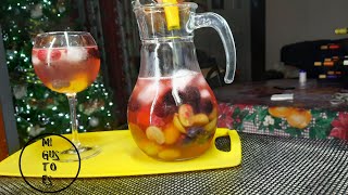 Clericot con Vino Blanco para acompañar la cena [upl. by Owiat]