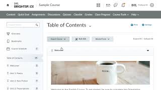 Copy Existing Content into a Course  Instructor [upl. by Aldarcie]