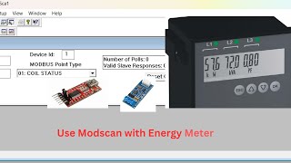 Using ModScan 32 with Em1200Energy meter [upl. by Nolyarb741]