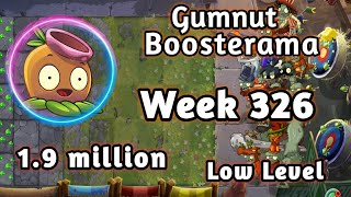 PVZ2Arena Gumnut Boosterama19 millionWeek 326Using Low Level plants Strategy [upl. by Eidassac]