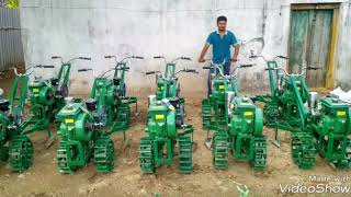 MINI LAND CULTIVATOR Agriculture machine in khammam 9963324364 power weederinter cultivation [upl. by Lizzie]