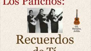 Los Panchos Recuerdos de Tí  letra y acordes [upl. by Eibmab]