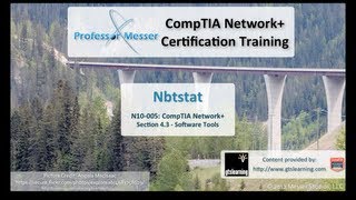 The Nbtstat Command  CompTIA Network N10005 43 [upl. by Aicnelev383]